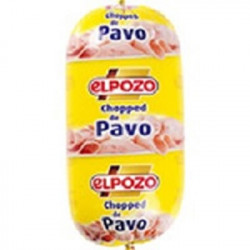 Chopped de pavo El Pozo 0,100 kg.