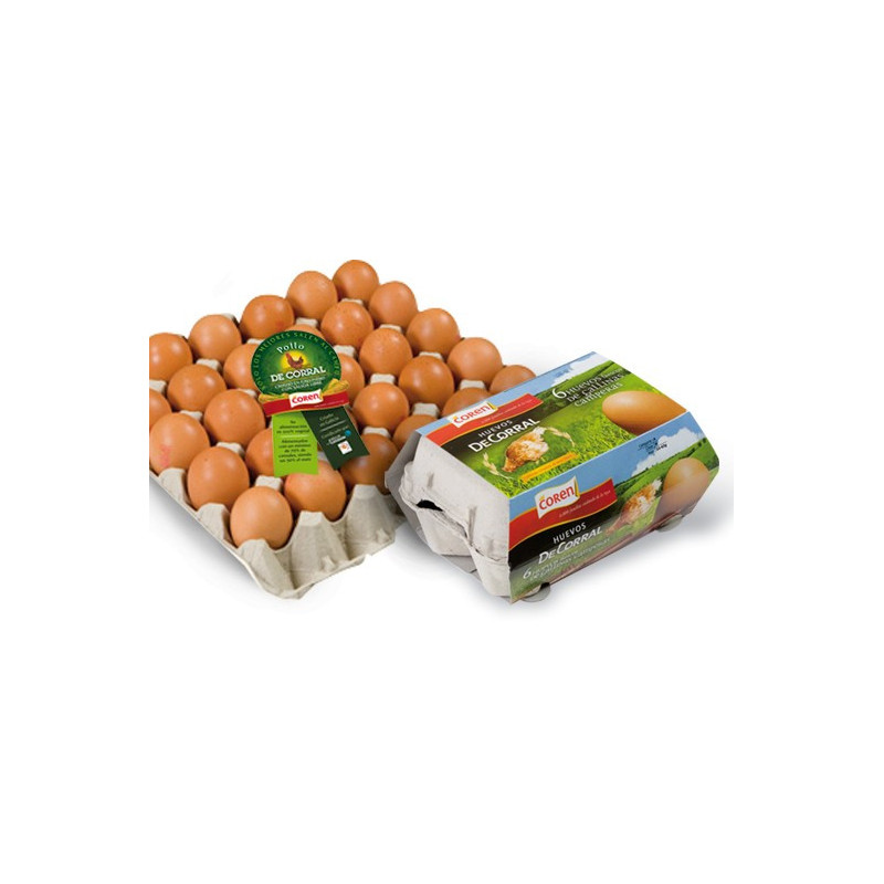 Huevos camperos Coren (6 huevos)